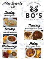 Bo's Pit -b- Que menu