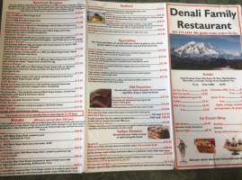 Denali Family menu