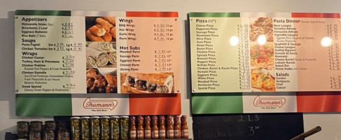 Green Paradiso Italian Deli menu