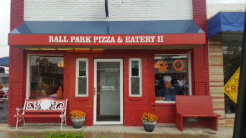 Ball Park Pizza inside