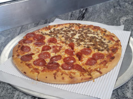 New Village Pizza And Grill food