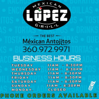 Lopez Mexican Grill food