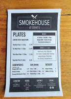Smokehouse At Steve's menu