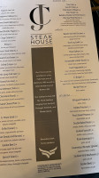 Cj Steakhouse menu