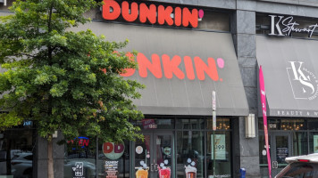 Dunkin' outside