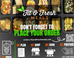 Fit And Fresh Meals food