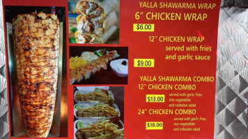 Shawarma Plus menu