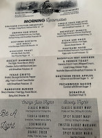 Sykesville Station Restaurant And Bar menu