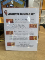 The New Mr. Monster Korean Hotdog And Mochi Donuts food