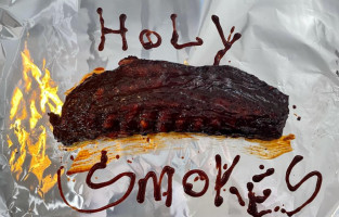 Holy Smokes Bourbon And Bbq menu