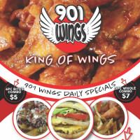 901 Wings Collierville food