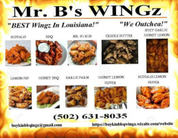 Mr Mrs. B's Bbq Wingz food