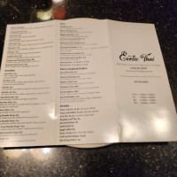 Exotic Thai Cafe menu