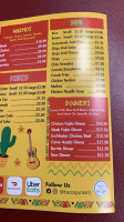 Tacos Juniors menu