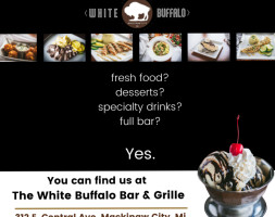 The White Buffalo Grille inside