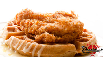 Crenshaw's Chicken And Waffles food