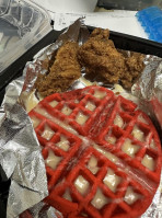 Crenshaw's Chicken And Waffles food