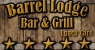 Barrel Lodge Grill food
