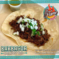 The Flame Tacos food