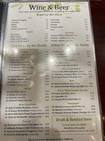 Green Olive 2 menu