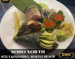 Soho Steak Seafood Sushi North food