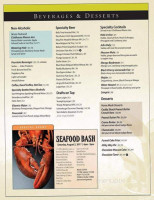 Caddy Shack menu