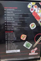 Sushi Heaven menu