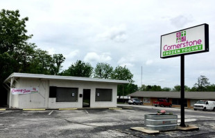 Cornerstone Frozen Yogurt inside