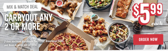 Domino's Pizza food