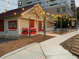 Red Bus Food Park outside