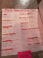 Mai Zo Taiyaki menu