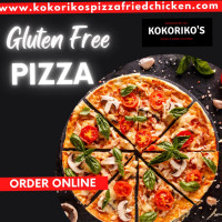 Kokoriko's Pizza Fried Chicken food