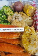 Jai's Crawfish And Snowballs food