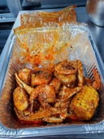 Jai's Crawfish And Snowballs inside