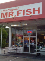 Mr. Fish outside