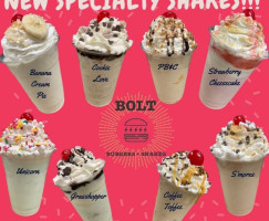 Bolt Burgers And Shakes food