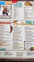 Papa Oso's Mexican Family menu