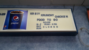 Krispy Krunchy Chicken In Bloom food