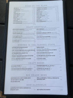 Blue Moon Grill menu