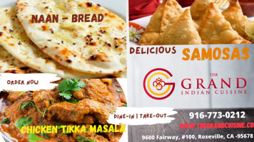 The Grand Indian Cuisine food