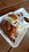 Jimmie G’s Barbeque food