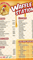 Fort Wayne Famous Waffle Station menu