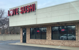 Love Sushi outside