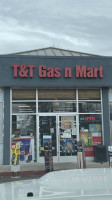 T&t Gas N Mart outside