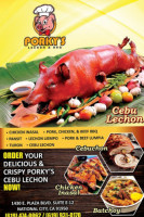 Porky's Lechon Barbecue food