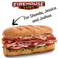 Firehouse Subs Pines And Hiatus food