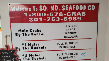 Southern Maryland Seafood food