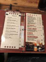 Riddle Ale House menu