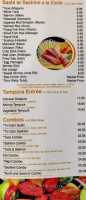 Havertown Vic's Sushi menu