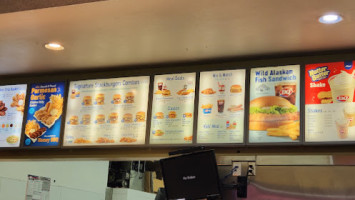 Dairy Queen menu